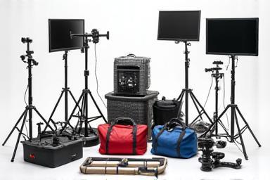 Accessoires de studio (pieds, moniteurs)